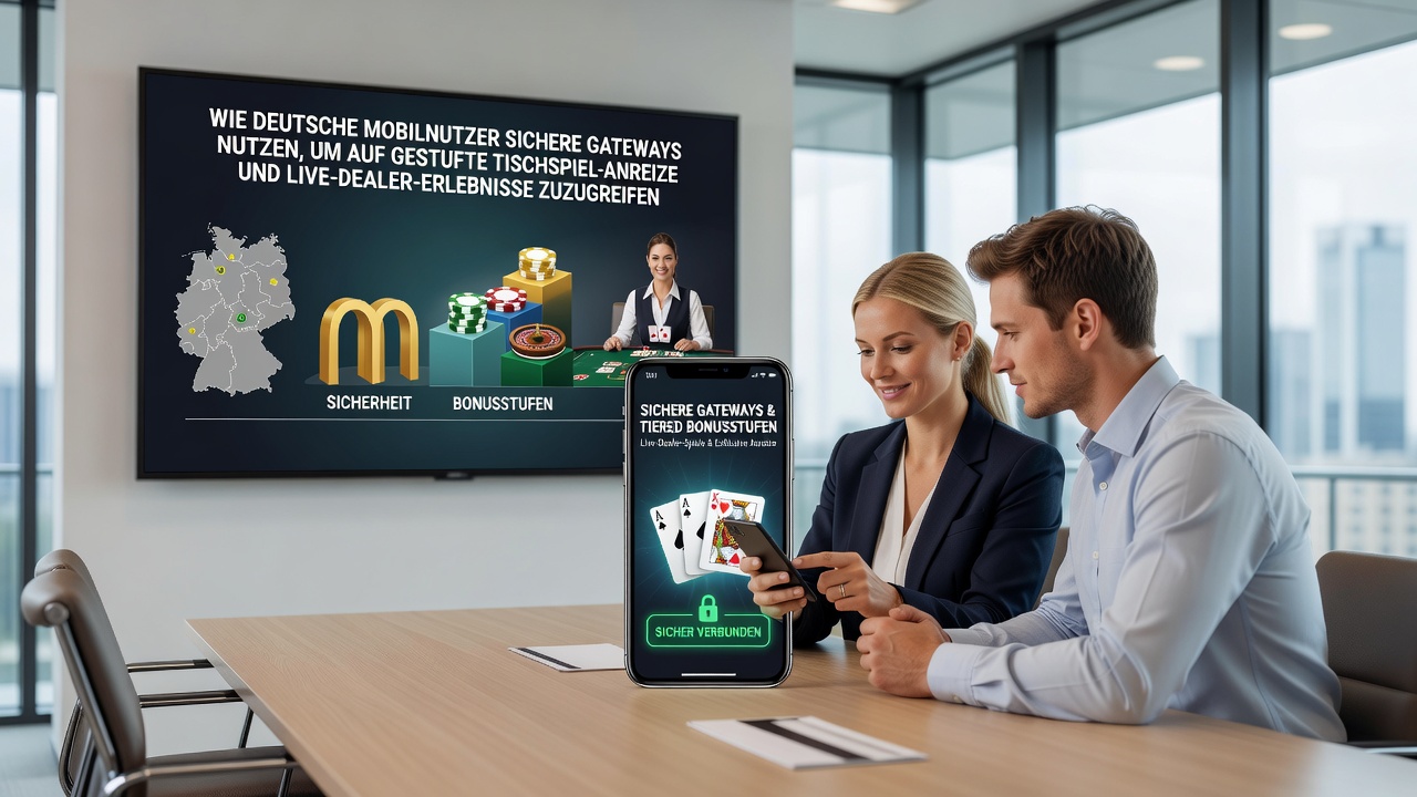 Sichere Gateways verbinden mobile Nutzer mit gestaffelten Live-Dealer-Angeboten