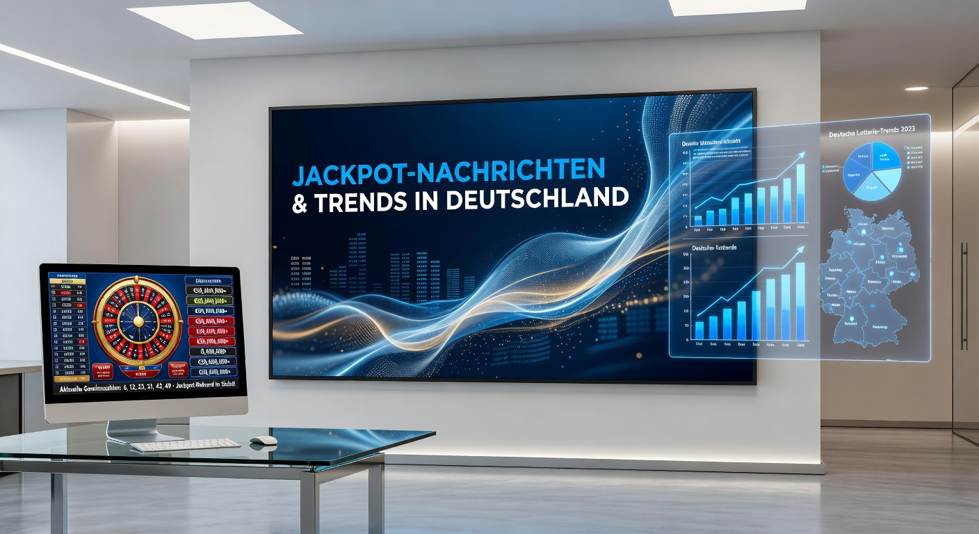 Lotto-Kugel mit Gewinnzahlen vor Berliner Skyline, symbolisiert den unbeanspruchten Jackpot in der Hauptstadt