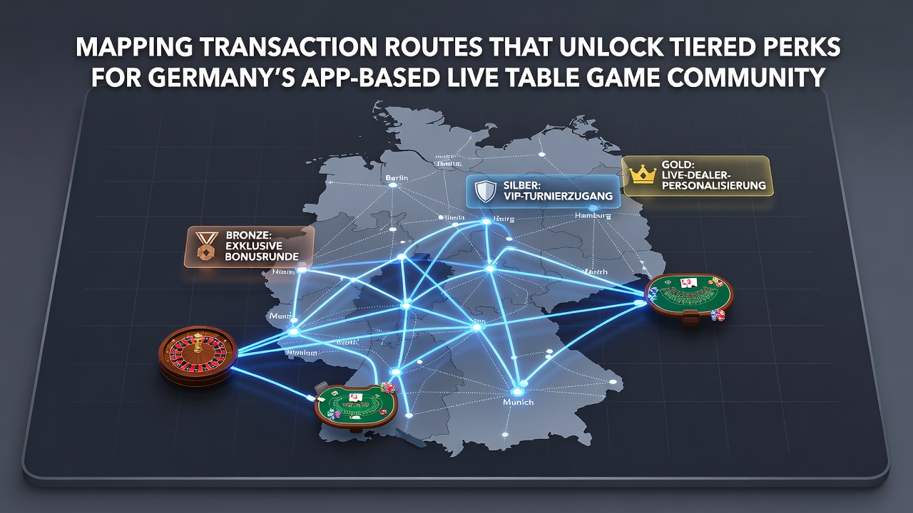Transaktionsrouten und gestaffelte Prämien in deutschen Live-Tischspiel-Apps