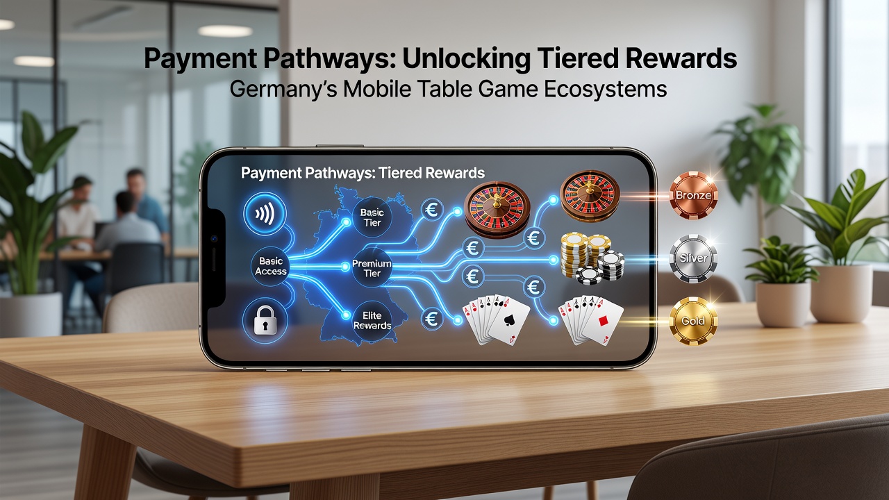 Zahlungswege und gestaffelte Belohnungen in mobilen Tischspiel-Apps in Deutschland