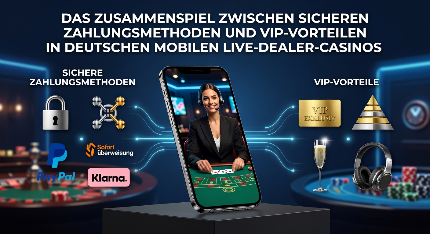 VIP-Benefits durch sichere Zahlungen in mobilen Live-Casinos